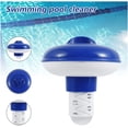 thumbnail image 4 of Deluxe Large Pool Float Dispenser Blue and White Chlorine Dispenser Automatic Applicator Cleaner Accessory, 4 of 5