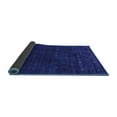 thumbnail image 2 of Ahgly Company Indoor Rectangle Abstract Blue Contemporary Area Rugs, 8' x 12', 2 of 4