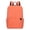 OrangeOR, variant on Iumwxz Backpacks for Adults Large Capacity Solid Color Backpack for Men and Women Style Simple & Stylish and Lightweight Schoolbag Backpack Cloth Multiclor home decor christmas clearance indoor