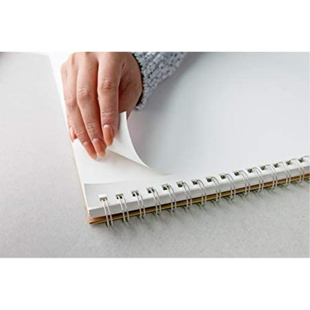 Strathmore Mixed Media Vellum Spiral Paper Pad 11"X14"-40 Sheets