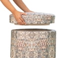 thumbnail image 4 of Albany Living 17" Mulitfunctional Designed storage Ottoman in Cream, 4 of 5