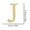 J, variant on 26 Letters DIY 3D Acrylic Mirror Wall Stickers, Removable Letter Wall Decals, Modern Home Art Wall Decor, Stylish Mirror Sign Ornament For Living Room, Bedroom And Indoor Wall Decoration