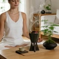 thumbnail image 4 of Exquisite Hand Crafted Zen Meditation Incense Burner Desktop Ornament For Home Relaxation And Mindful, 4 of 5