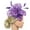 purple, variant on Fascinator Barrettes Hair Hat 1920s Bridal Accessories Hair Clips for Women