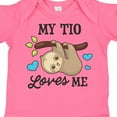 thumbnail image 4 of Inktastic My Tio Loves Me with Sloth and Hearts Boys or Girls Baby Bodysuit, 4 of 5