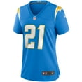 thumbnail image 2 of Women's Nike LaDainian Tomlinson Powder Blue Los Angeles Chargers Game Retired Player Jersey, 2 of 4