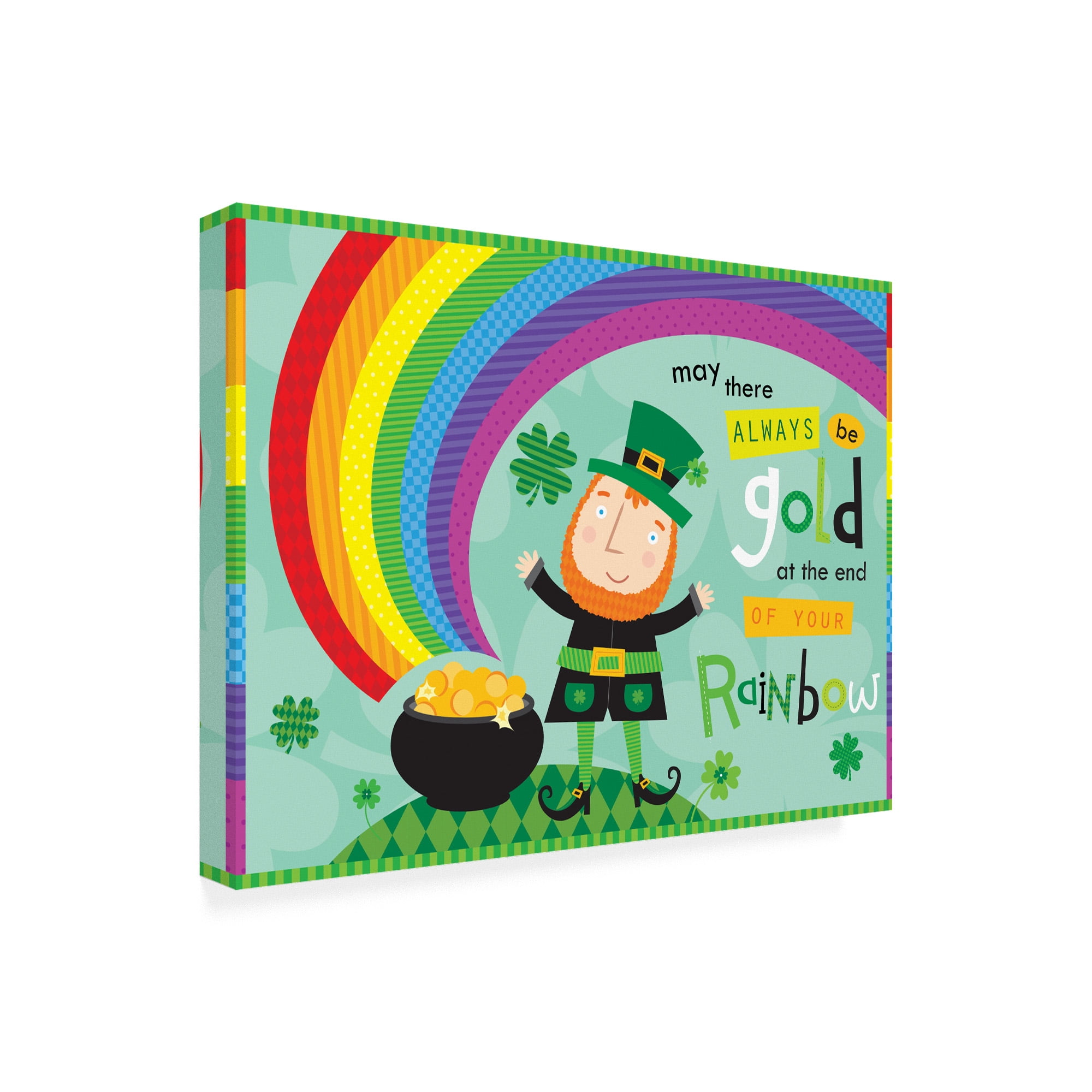 Trademark Fine Art 'St Patty's 2' Canvas Art by Holli Conger
