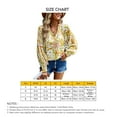 thumbnail image 4 of Blusa Mujer, Camisa Suave Transpirable Manga Larga Estampado Floral Cómodo Para Fiesta Para Trabajo ANGGREK Otros, 4 of 4