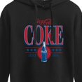 thumbnail image 3 of Coca-Cola - 90s Coke Collegiate - Juniors Cropped Pullover Hoodie, 3 of 5