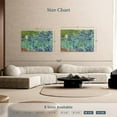 thumbnail image 4 of Elephant Stock Irises 1889 Wall Art - Horizontal Canvas Wall Art - Living Room Wall Decor - Floral And Botanical Canvas - Blue And Teal Decor By Vincent Van Gogh - 48" x 32", 4 of 8