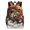HuWng, variant on Tiger Waves Autumn Moon Art Backpack Travel Laptop Casual College Daypack Back to Bag