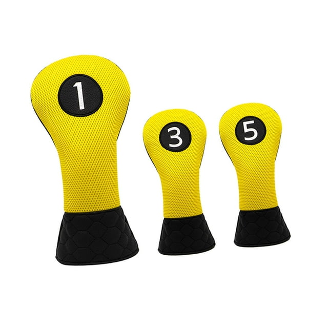 Fundas de madera para palos de golf, fundas premium para palos de golf, regalo para hombres y mujeres golfistas. 1 3 5
