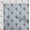 Pale Blue Grey, variant on oneOone Organic Cotton Poplin Twill Fabric Leaves & Floral Block Print Sewing Fabric BTY 42 Inch Wide