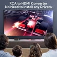 thumbnail image 4 of AV To HD Multimedia Interface Adapter 1080P Digital VGA/AV Converter for Monitor Projector Phone Laptop Desktop, 4 of 8