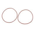 thumbnail image 2 of 5Pcs Anillo de sellado de goma de silicona roja de 70 mm x 1.5 mm, resistente al calor, 2 of 2