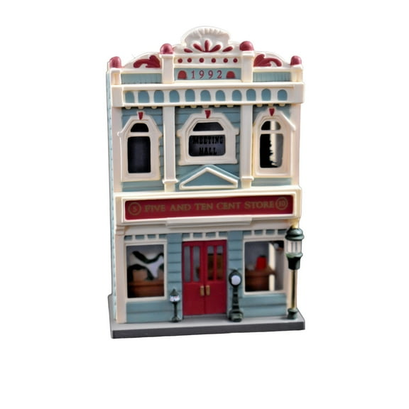 1992 Five-and-Ten-Cent Store (Nostalgic Houses and Shops) Hallmark Keepsake Christmas Tree Ornament - QX4254