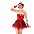 thumbnail image 2 of KANG Women's Christmas Set | Red Dress Ensemble for Holiday Parties & EventsRedM, 2 of 8