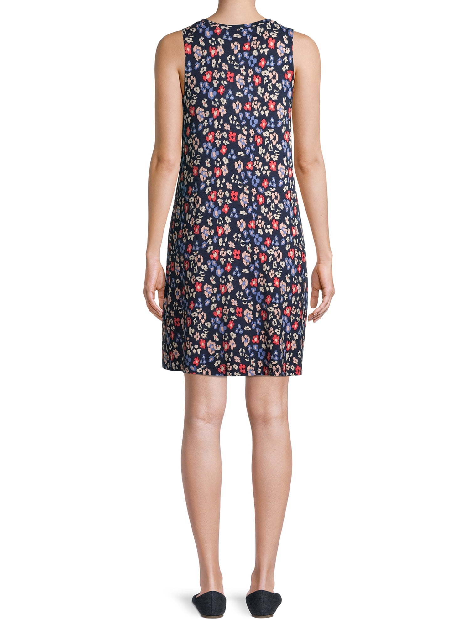 Time and Tru Women's Sleeveless Knit Dress
