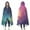 Colorful Tie Dye-1, variant on Wearable Blanket,Colorful Tie Dye Nebula Pattern Hooded Wearable Flannel Blanket for Adults & Teens,Winter Poncho Shawl Wrap Cape Cozy Anti-Pill,50"x60"