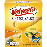 Velveeta Original Cheese Sauce (4 oz Pouches, 3 Count)