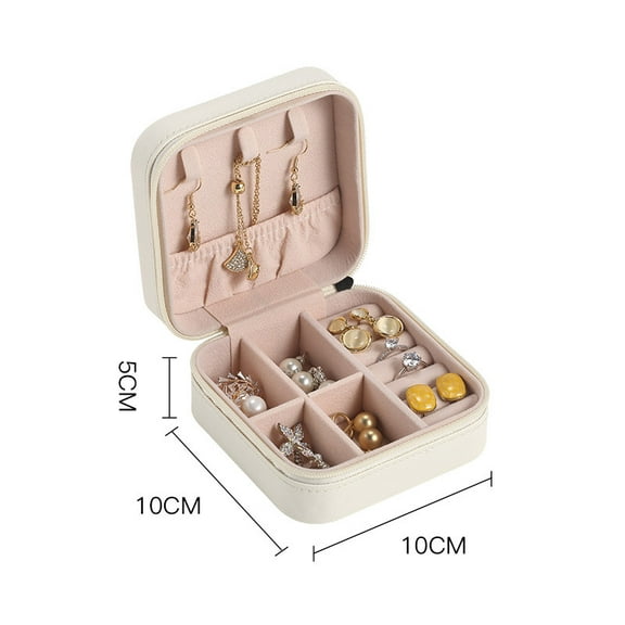 Jewelry box, jewelry rack storage box, drawer with jewelry storage box, large jewelry box, storage box with velvet earrings, lockable jewelry rack, Valentine's Day gift