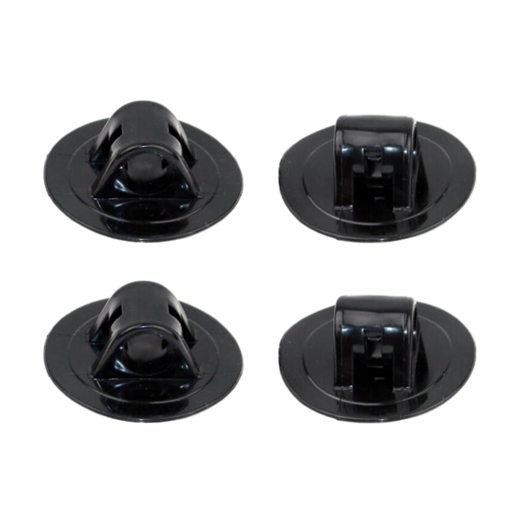 4 Pcs Fixed Brackets Black Quality Outboard Engine Holder For Inflatable Kayak 