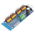thumbnail image 2 of Shisuyan Servo Motor Driver 16 Channel Pwm Servo Motor Driver Board for Beginners Professionals 1Set, 2 of 8