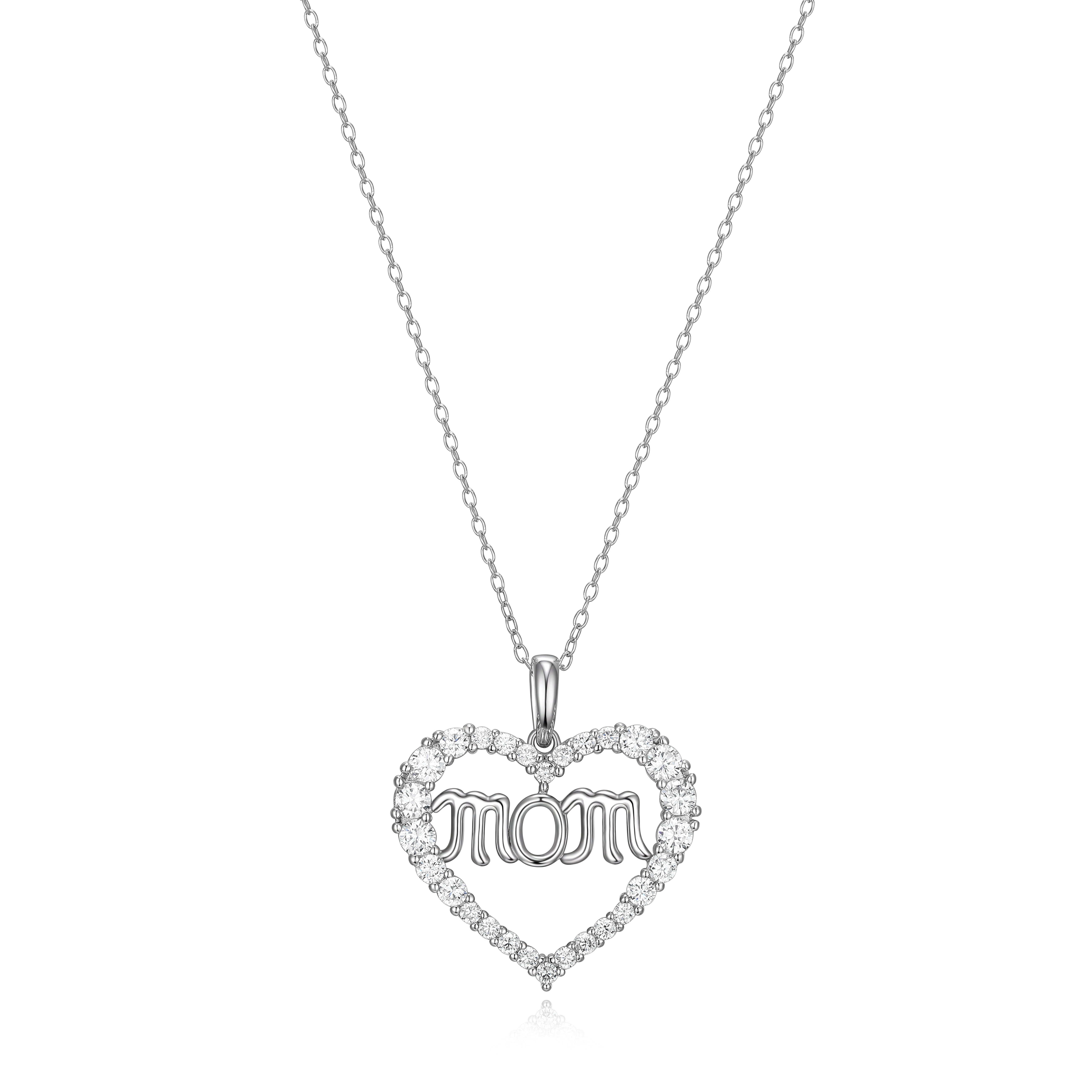 925 Sterling Silver Rhodium Plated 