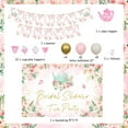 thumbnail image 6 of Tea Bridal Shower Decorations, Bridal Shower Tea Party Backdrop Banner Cake Topper Balloons for Tea Theme Wedding Party Supplies, 6 of 7