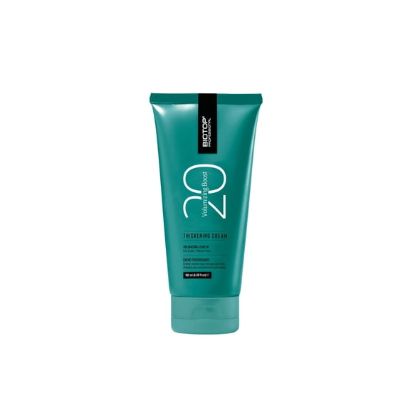 Biotop Professional 20 Crema para el cabello voluminizadora – Crema nutritiva para peinar el cabello para un volumen ligero y una protección duradera contra la humedad – Infundido con extracto de té v