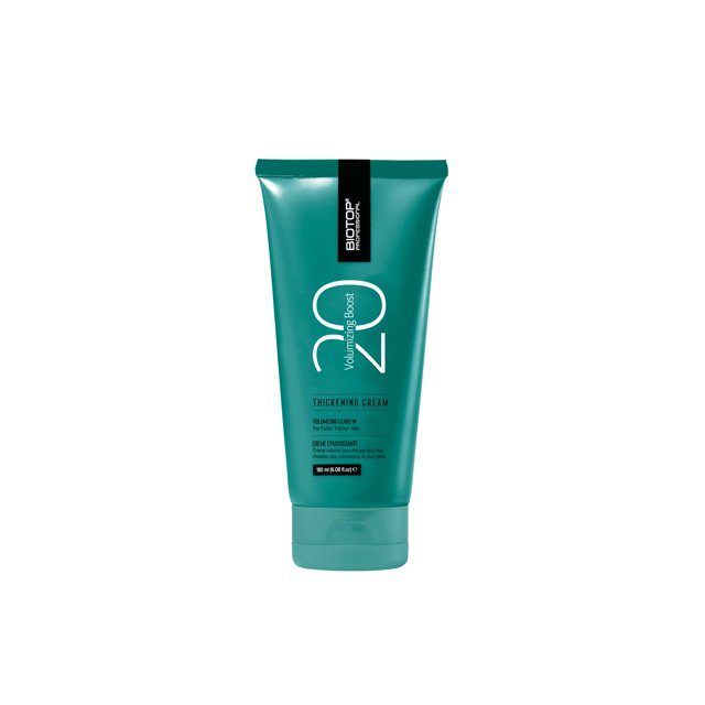 Biotop Professional 20 Crema para el cabello voluminizadora – Crema nutritiva para peinar el cabello para un volumen ligero y una protección duradera contra la humedad – Infundido con extracto de té v