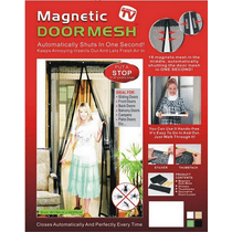 Magnetic Screen Door Size With Heavy Duty Magnets And Mesh Curtain