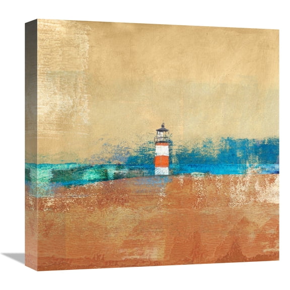 Global Gallery's 'Lighthouse' by Alex Blanco Stretched Canvas Wall Art