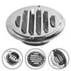 thumbnail image 4 of Hood Rain Cover Stainless Steel Vent Home Metal Cover Air Vent Grill Flat Round Range Silver Ventilation Grilles, 4 of 11