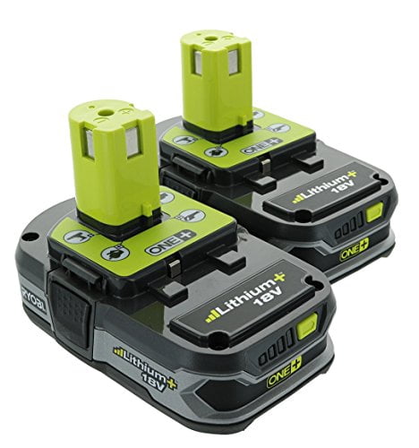 Ryobi P2900B 2 Pack of 18-Volt 1.5 Amp Lithium-Ion Batteries - 130429048-2PK