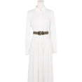 thumbnail image 5 of INSPIRE CHIC Unisex Canvas Belt Classic Black Buckle All-Match Casual for Pants Braided Belts Khaki 120x3.8/47.2x1.5", 5 of 6
