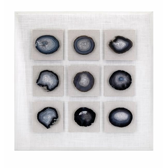 Agate Wall Art in Shadowbox