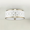 thumbnail image 6 of Avec 12.5 in. 1-Light Champagne Bronze Global Metal Flush Mount Light, 6 of 11