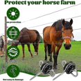 thumbnail image 4 of 10pcs Electric Fence Gate Handle Anchor Electric Fence Insulators Fence Wire Insulators For Electri, 4 of 5