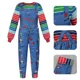 thumbnail image 4 of Disfraz de Cosplay de la película Chucky, traje unisex para adultos, top, pantalones, uniforme de Halloween, atuendo de actuación, 4 of 5
