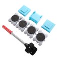 thumbnail image 2 of 8-piece Set Of New Plastic Movers, Heavy Object Movers, Removable And Portable, 2 of 8
