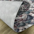 thumbnail image 5 of Ambesonne Nature Place Mats Set of 4, Mountain Volcanic Stones, Standard Size, Slate Blue Dimgray, 5 of 6