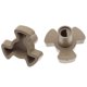 thumbnail image 1 of Microwave Turntable Coupler Replacement, 15mm Drive Shaft for Oven Glass Tray Roller Guide Support, 1 of 5