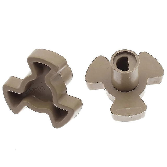 Microwave Turntable Coupler Replacement, 15mm Drive Shaft for Oven Glass Tray Roller Guide Support