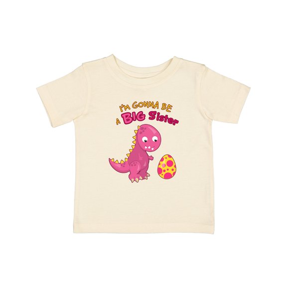 Inktastic Dinosaur Future Big Sister Girls Baby T-Shirt