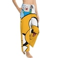 thumbnail image 2 of Characters Adventure Time Women's Pajama Pants Lounge Daily Novelty Cozy Sleep Bottoms Pants Sleepwear With Pockets, 2 of 8