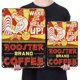 thumbnail image 4 of Metal Rooster Coffee Signo Hojalata Rectangular Pintura Hierro Del 20x30 Cm, 4 of 8