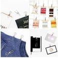 thumbnail image 4 of GHSDFBB 40 Pack Stainless Steel Small Clothes Pins Durable Clothes Pegs Multi-Purpose Metal Wire Utility Clips for Laundry Home Kitchen Outdoor Travel Office, 4 of 7