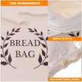 thumbnail image 4 of Raindrops 1Set Reusable Linen Bag for Bread Storage and Food Packaging 15X11In, 4 of 6