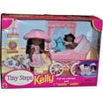 thumbnail image 2 of Barbie Tiny Steps African American Kelly with Carriage 1998 Mattel 22227, 2 of 5